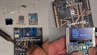 Hackheld Vega II 2 Spacehuhn Solder Soldering Assembly Assembling How to Assemble