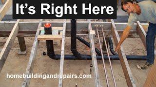 How To Locate Clog or Blockage In Plumbing Waste Drain Pipe Without Hiring A Plumber