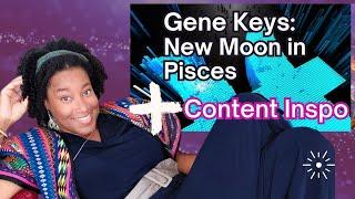 Gene Key 22 New Moon Pisces 3 10 24 Embracing Emotional Riches