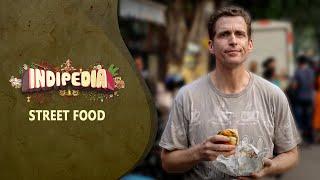 INDIPEDIA - Indian Street Food  Edward Sonnenblick eats Vada Pav  EPIC