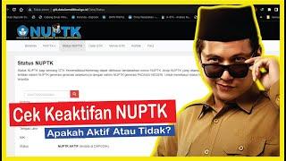 Cara Cek Keaktifan NUPTK