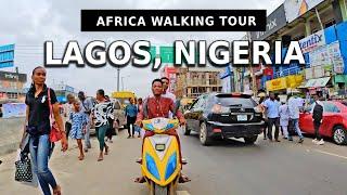 This is LAGOS NIGERIA  Africas Most Populous City - 4K Walking Tour