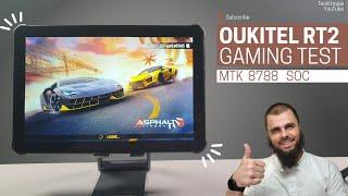 Oukitel RT2 Gaming test I MTK 8788 I Mali G72 Performance I PUBG I Call of Duty I Asphalt 8