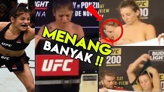 PETARUNG UFC WANITA MARAH HARUS TELANJANG DI TIMBANG BADAN