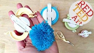 Clover Pom Pom Maker Tutorial - Easy Pom Pom DIY