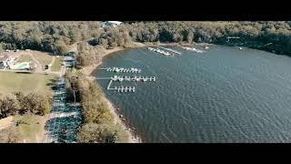 Lake Wallenpaupack in PA 4K drone Footage DJI Mavic Air