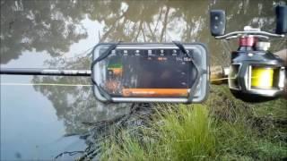 using my Deeper Pro + fish finder to sound out Jordans Hole