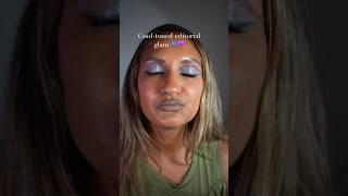 Cool-toned editorial glamour tutorial 