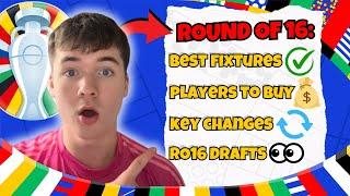 Euro Fantasy ROUND OF 16 ULTIMATE GUIDE Euro 2024 Fantasy