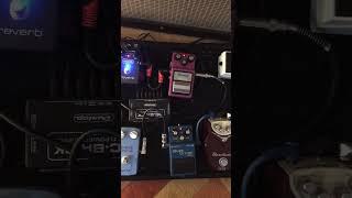 Pedal board #shorts #pedalboard #ibanez #AD9