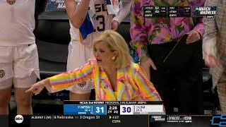  ELBOW Thrown By Del Rosario Kim Mulkey FURIOUS Refs Review  NCAA Tournament LSU Tigers vs MTSU