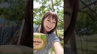 Do you know that coconuts are so expensive fruits in Japan  #Philippines  #Japanesegirl