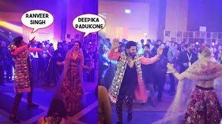 Ranveer Singh - Deepika Padukone Royal Dance At Their Wedding Party In Mumbai