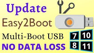 Update Easy2Boot MultiBoot USB in Windows  Update Easy2Boot USB  Easy2Boot UEFI MBR MultiBoot USB