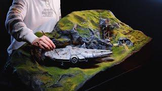 I Made a Huge Star Wars Diorama and put it on display