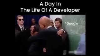 A Day in Life Of A Developer  #shorts #reels #funny #programmingshorts