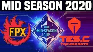 FPX vs TES all Game Highlights Mid Season Cup FINALS - FunPlus Phoenix vs TOP Esports