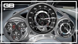 Bugatti TOURBILLON 1800 HP new V16 - ACCELERATION TOP SPEED