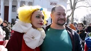 Юморина 2018 в Одессе парад. Ukraine Odessa. Festival of laughter.