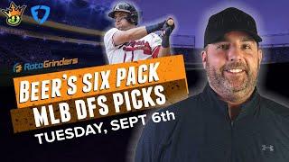 DRAFTKINGS & FANDUEL MLB PICKS TODAY 9-6-22 DFS 6 PACK