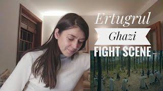 ERTUGRUL GHAZI FIGHT SCENE REACTION