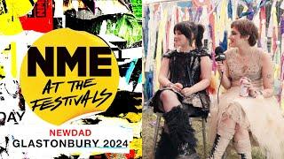 NewDad at Glastonbury 2024 on their Madra LP art going viral and The Cures Robert Smith