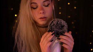 ASMR  3h cupped Unintelligible & Tk Sk Mouth Sounds - fireplace ambience