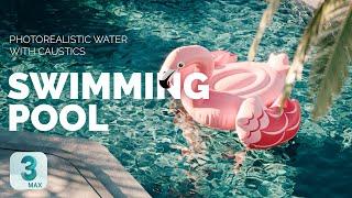 Photorealistic Water Material with Caustics  3ds max + Corona Renderer