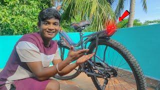 how to make cycle brake light  Hanuman tech tamil 