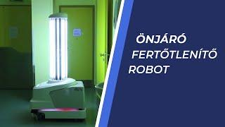 Önjáró fertőtlenítő robot a Semmelweis Egyetemen