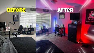 Transforming my Old Messy Room into my Dream Gaming Room Cleaning Day