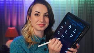 ASMR  Making My Handwriting a Font on my iPad