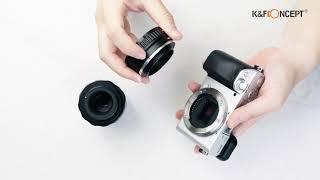 K&F M10101 M42 Lenses to Sony E Lens Mount Adapter
