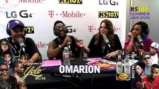 Omarion Interview at KS1075 Summer Jam 18