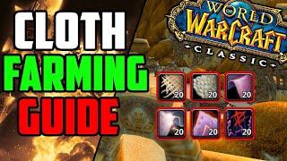 Cloth Farming in WoW Classic FRESH - Warcrafts Season of Mastery