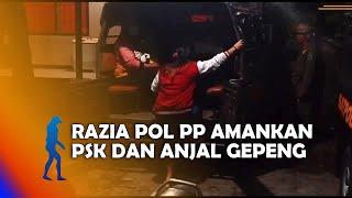 NGANJUK   Razia Pol PP Amankan PSK dan Anjal Gepeng