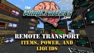 Tekkit Lite - Tutorial - Remotely Transport Items Liquids and Power