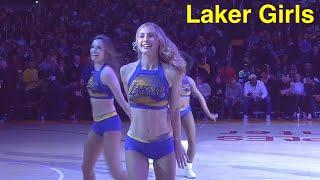 Laker Girls Los Angeles Lakers Dancers - NBA Dancers - 242020 4th QTR dance performance