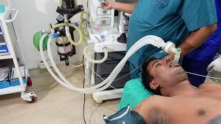 How General Anesthesia is given to patient for cosmetic surgery