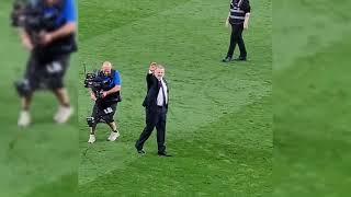 ANGE POSTECOGLOU Spurs Boss The Last to Leave The Pitch as Fans Sing Im Loving Big Ange Instead