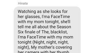 Haikyuu Lyrics Prank - Facetime With My Mom Tonight