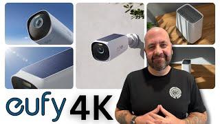 EufyCam S330 EufyCam 3 4K Solar Security Camera Unboxing & Review