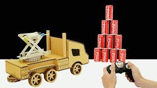 How To Make Missile Launcher Truck From Cardboard - DIY Truck