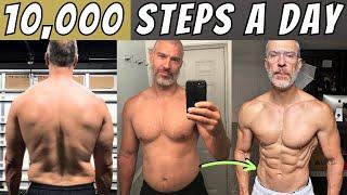 10% body fat with 10000 Steps Per Day  Surprising Results