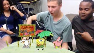 Spongebob ripped pants cover