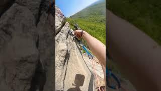 Most Epic Move Of High Exposure Climb