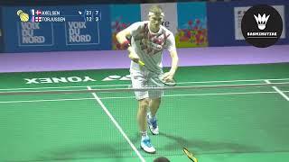 HD - MS - SF - Viktor Axelsen  vs Johnnie Torjussen - 2023 EMTC - DK vs ENG - Highlights -