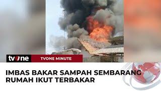 Akibat Bakar Sampah Sembarangan Rumah dan Mobil Ludes di Tuban Terbakar Habis  tvOne Minute