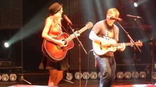 Ed Sheeran and surprise guest Taylor Swift Everything Has Changed at MSG 111- HQ