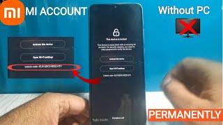 New method Bypass Mi Account Without PC Any Miui 11121314